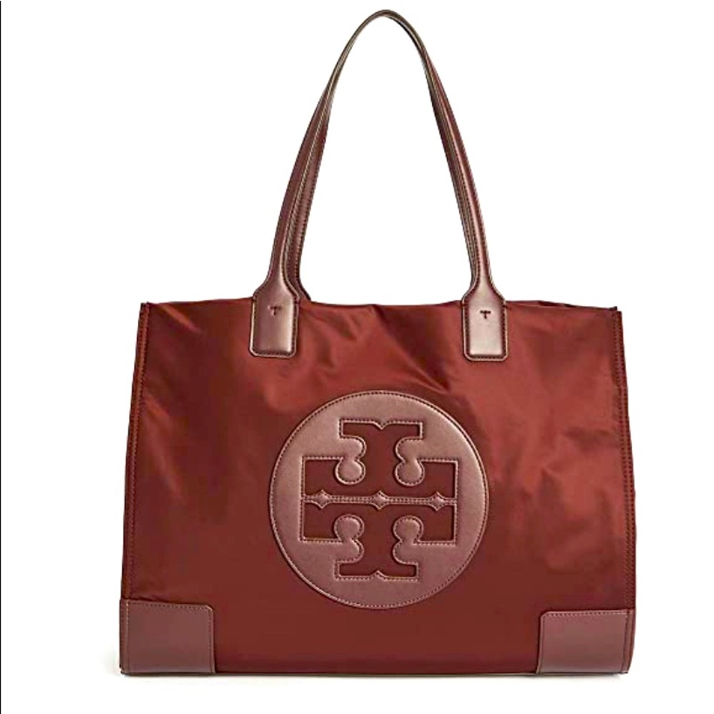 Tory Burch Ella Mini  Canvas Nylon Tote